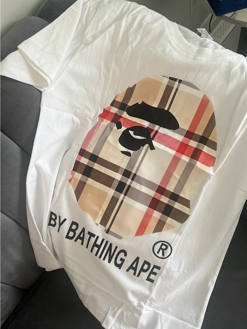 New Brand Bape White T-shirt